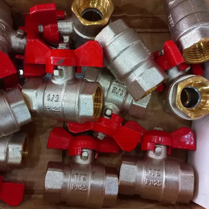 Double line Ball valve Brass China
