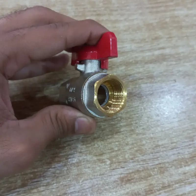 Double line Ball valve Brass China